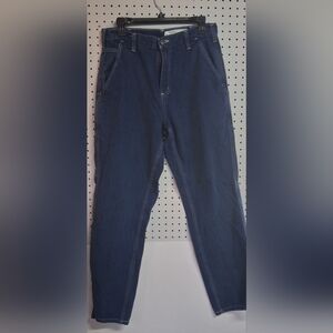 Carthartt  Mens Cargo Denim Blue Jeans Dungaree Fit 100% Cotton 30x30